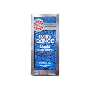Rain Dance Liquid Car Wax Borden DuPont Formula 16fl oz New Vtg